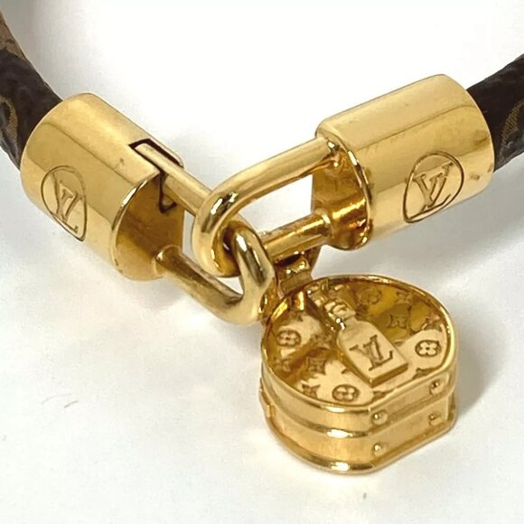 LOUIS VUITTON Monogram Bracelet-LV Tribute Boite Chapeau Bracelet - Picture 14 of 16